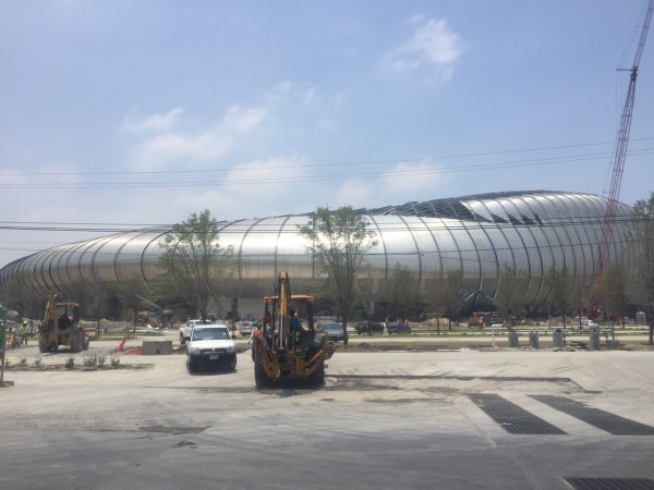 Nuevo estadio a un mes de su apertura