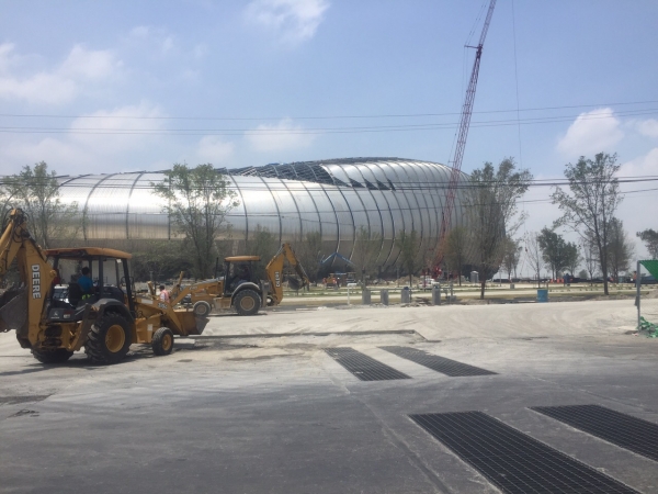 Nuevo estadio a un mes de su apertura