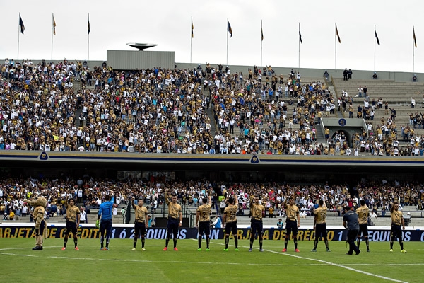Para la Jornada 14, Pumas registró una buena entrada.