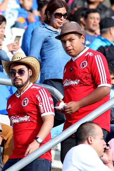 Pese a la distancia, los de Tijuana se hicieron presentes.