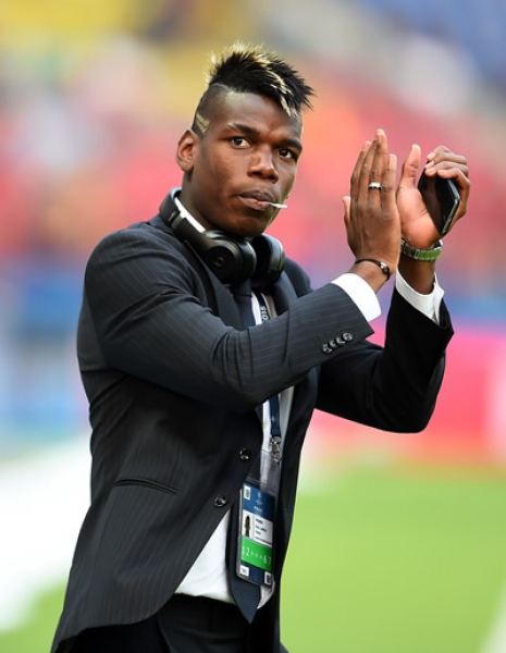 Pogba, uno de los más aplaudidos por la afición.
