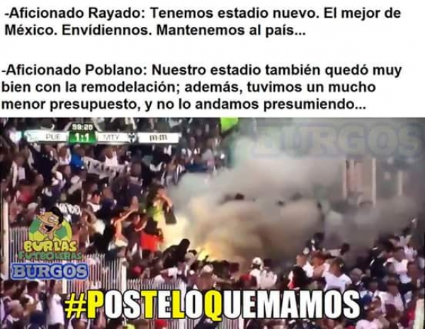 No quemaron el Cuauhtémoc, era carne asada - Memes Regios J2