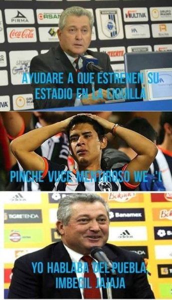 Rayados, eliminados hasta en memes