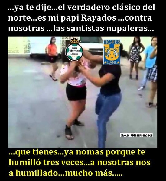 Santos, la burla de Rayados y Tigres - memes