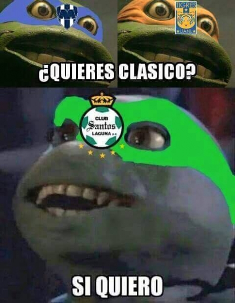 Santos, la burla de Rayados y Tigres - memes