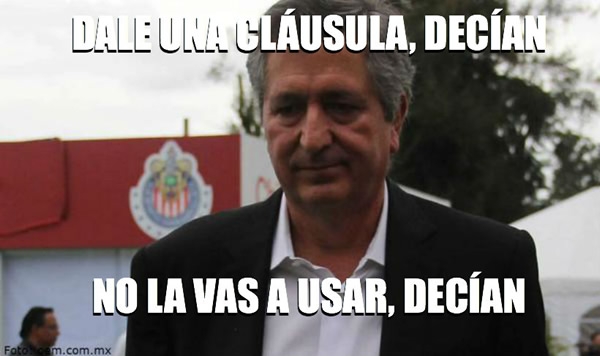 Se fue el Chepo y los memes le dan el adiós de Chivas.
