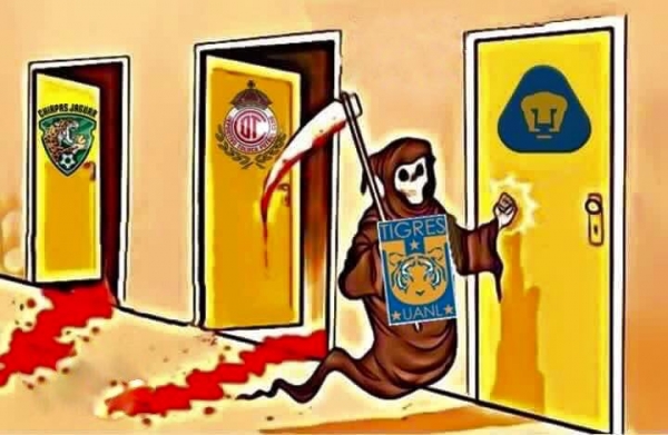 Tigres calienta la Final, en memes