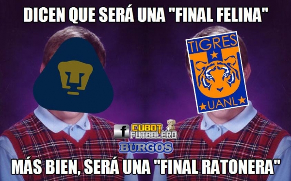 Tigres calienta la Final, en memes