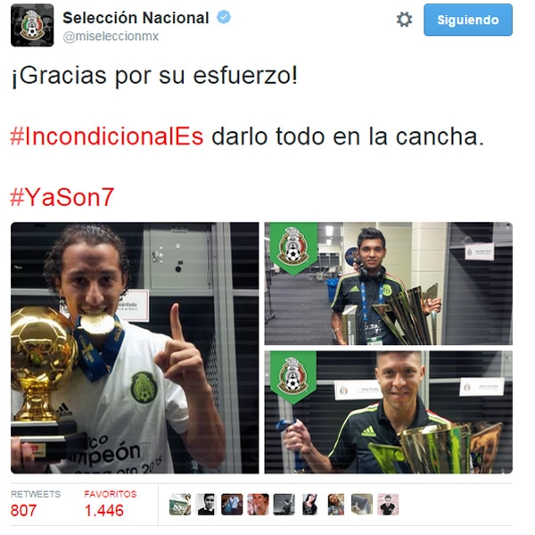 Todos los jugadores llenos de euforia