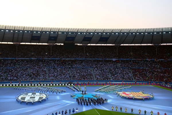 Una verdadera fiesta se vivió en el Olimpiastadion.