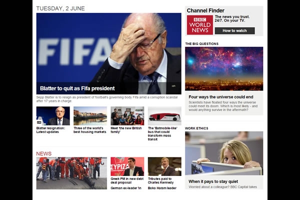 Varios medios dieron la noticia en el mundo.