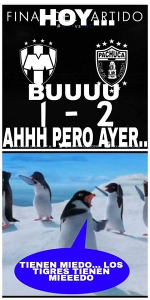 Y ahora Rayados, ¿quién tiene miedo? - Memes NTE