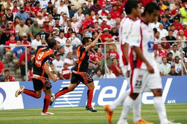Acción Indios 0-1 Pachuca.