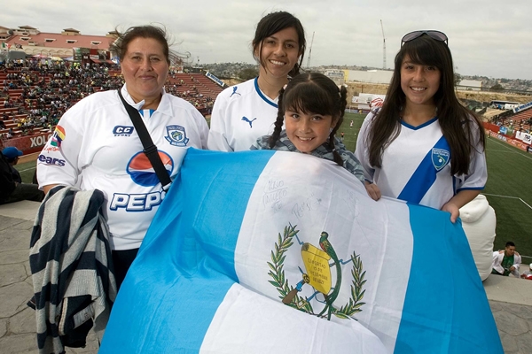 Los guatemaltecos también están presentes.