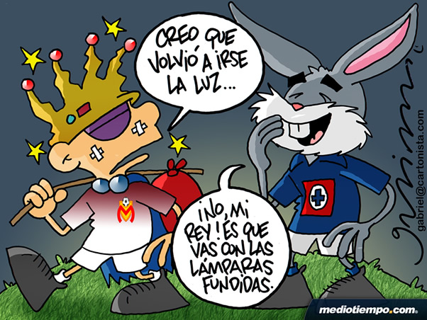A media luz