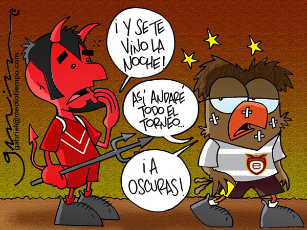 A oscuras