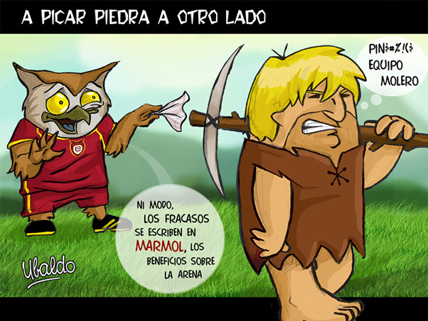 A picar piedra a otro lado