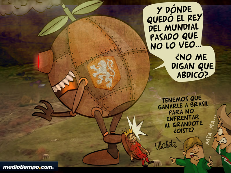 A ver quién para a la poderosa naranja mecánica