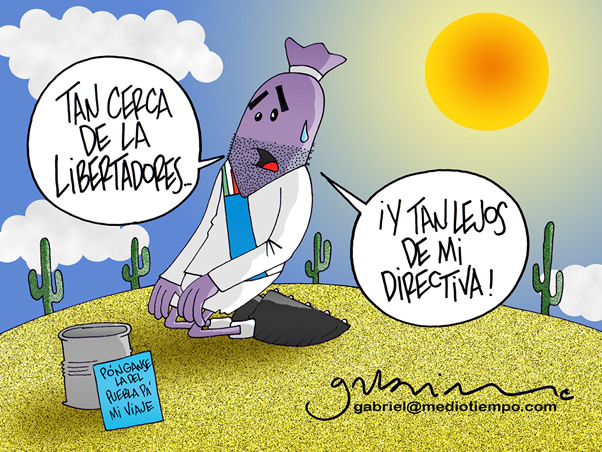 Abandonado en el desierto