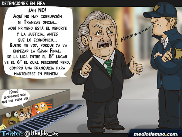 ¡Aguas con las Detenciones de FIFA!
