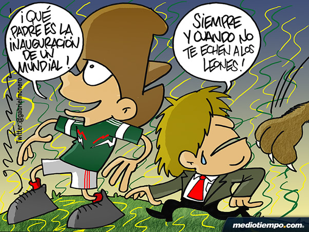 ¡Aguas con los leones!