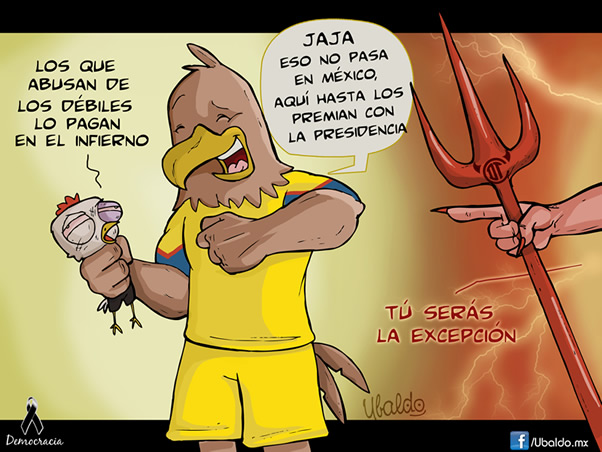 Águila abusona