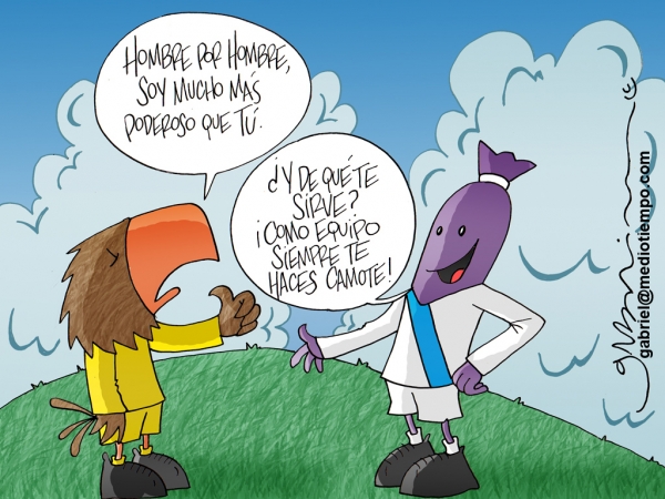 El águila presume de su plantilla
