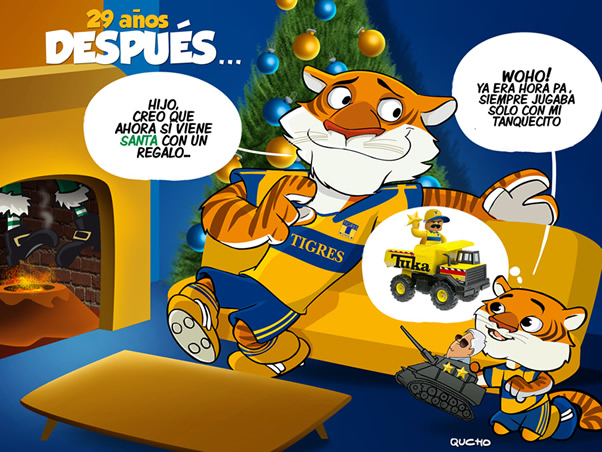 Ahí viene Santa