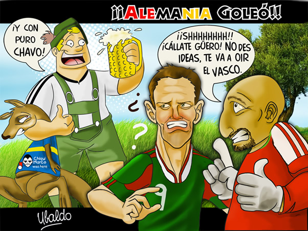 Alemanía goleó