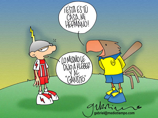 america: esta es tu casa mi hermano! necaxa: lo mismo le dijo a kleber y al...