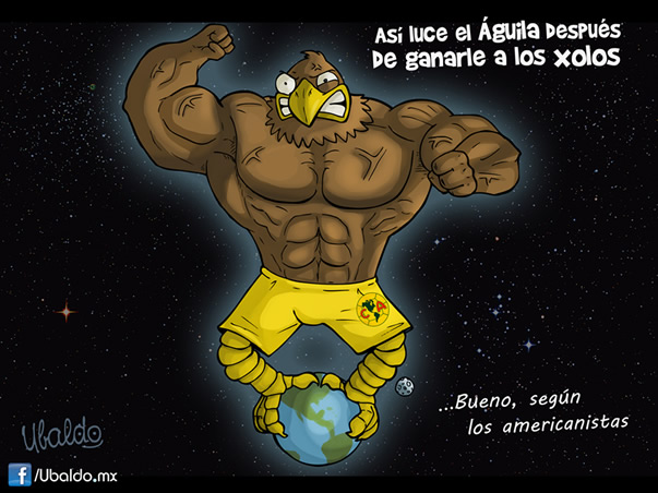 America grande, enorme gigantesco