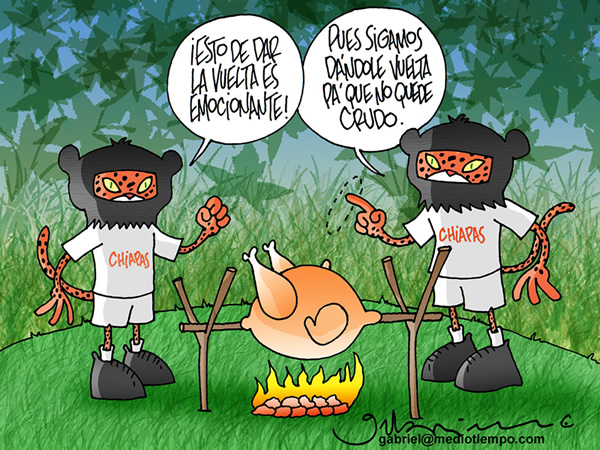 América, Jaguares, Azteca, Vuelta, 2-3 América, Jaguares, Azteca, Vuelta, 2-3