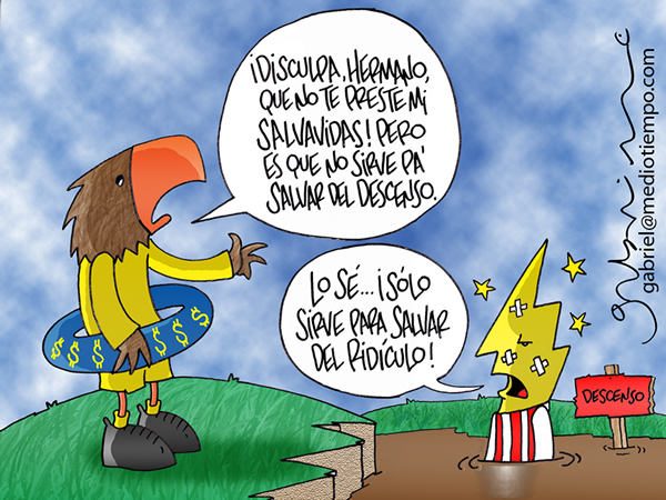 América, Necaxca, cerca del descenso América, Necaxca, cerca del descenso