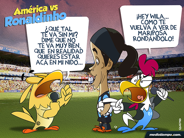 América vs Ronaldinho