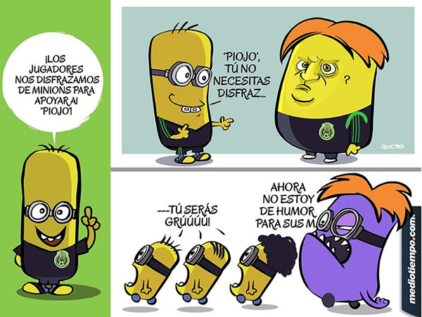 Apoyo al 'Piojo'