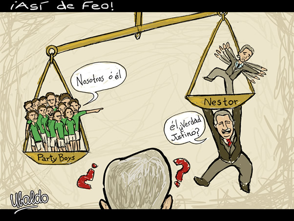 Así de feo