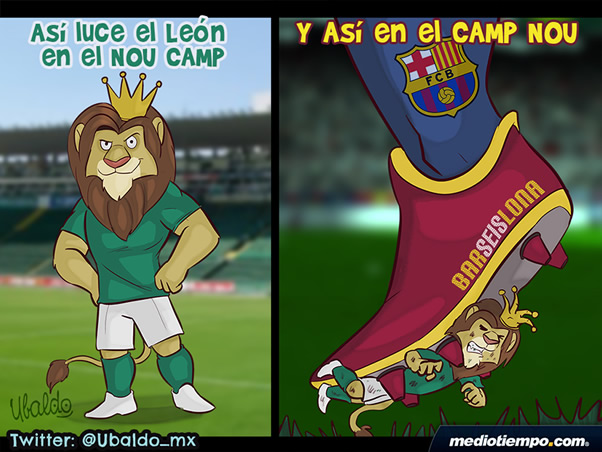 Así luce el León
