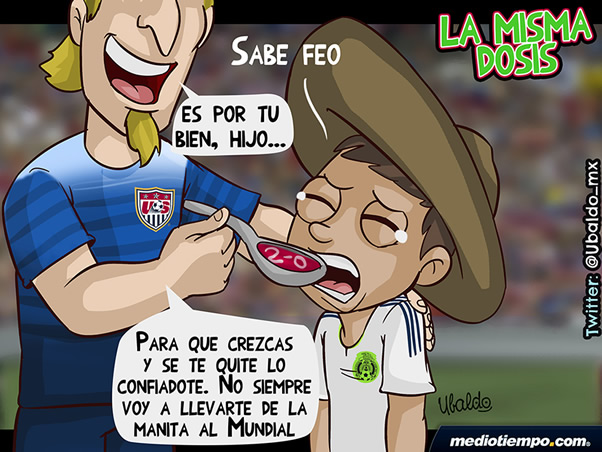 Así nos traen los gringos