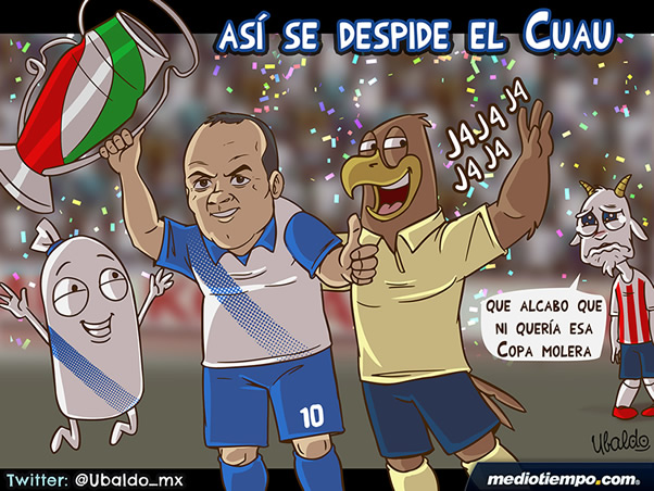 Así se despidió el Cuau