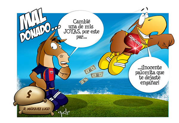 Atlas y America, cambio de jugadores giancarlo Atlas y America, cambio de...