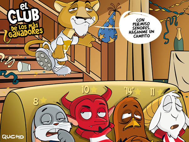 ¡Bienvenido al club!