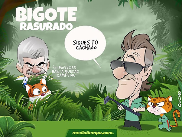 Bigote rasurado