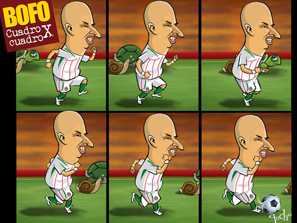 Bofo, cuadro x cuadro