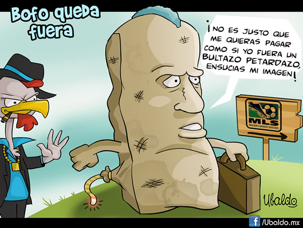 Bofo queda afuera