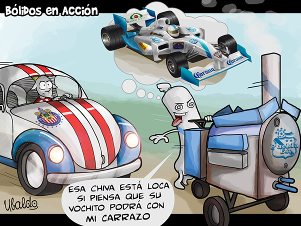 Los bólidos en acción