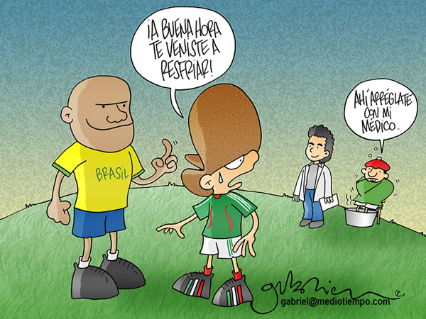 Brasil. México, Resfriado, Hugo Sánchez Brasil. México, Resfriado, Hugo Sánchez