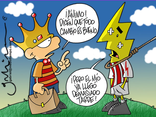 Bueno, al relevo