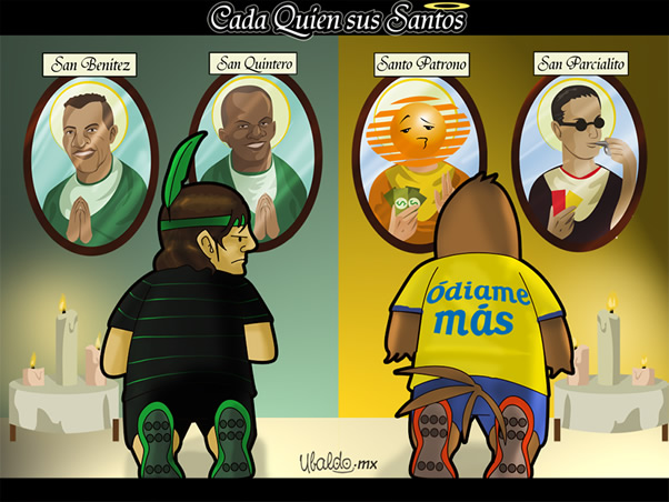 Cada quien sus santos