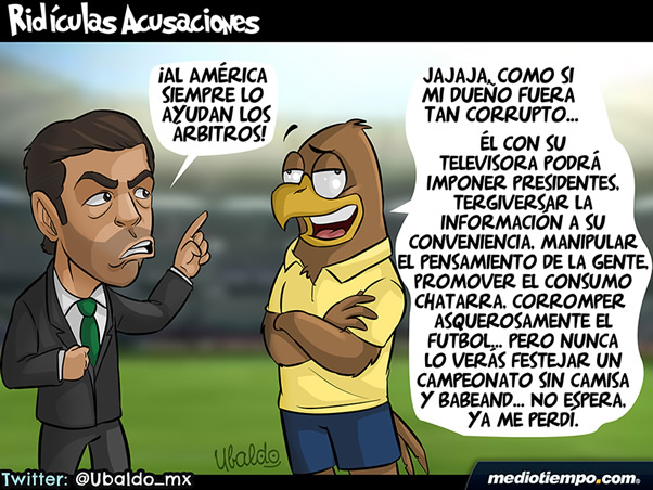 Caixinha y sus ridículas acusaciones