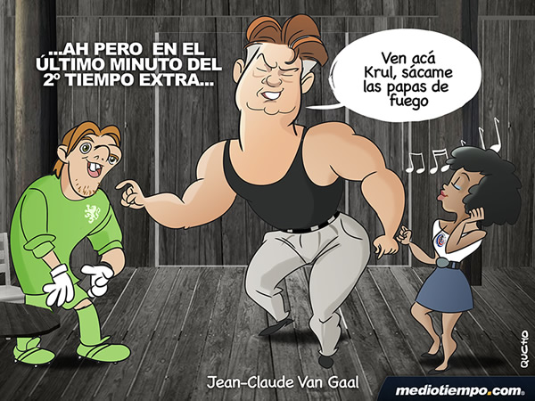 Cambios locos Van Gaal
